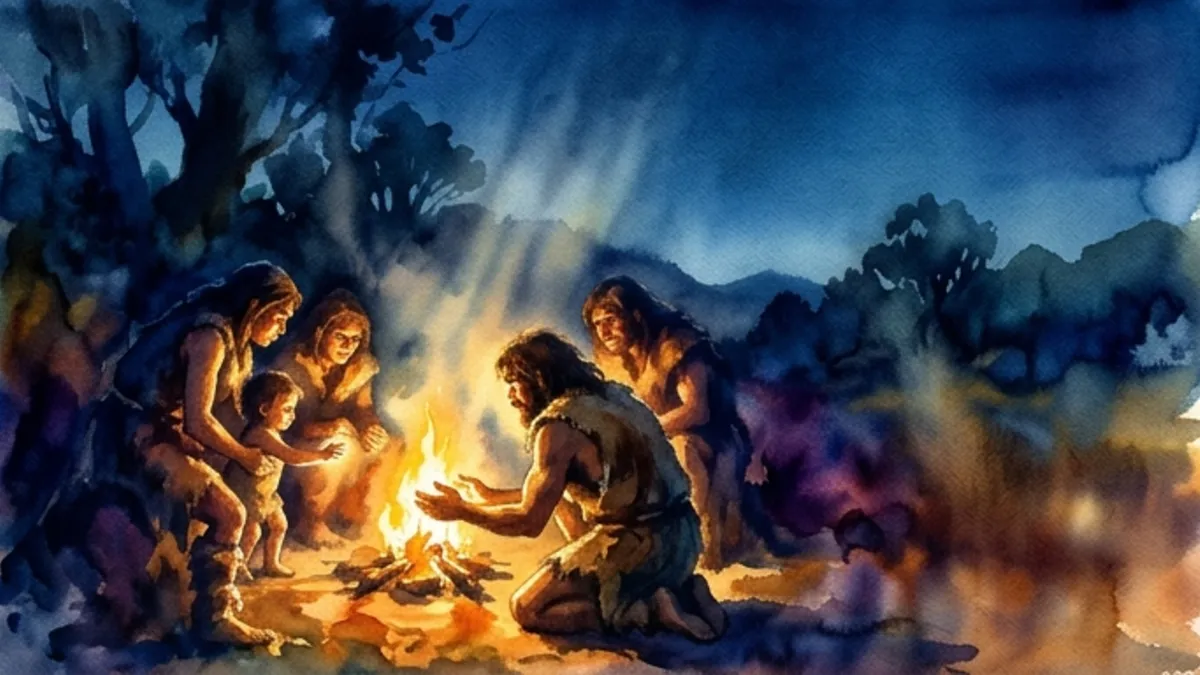 By the Fire, the Night Became Home