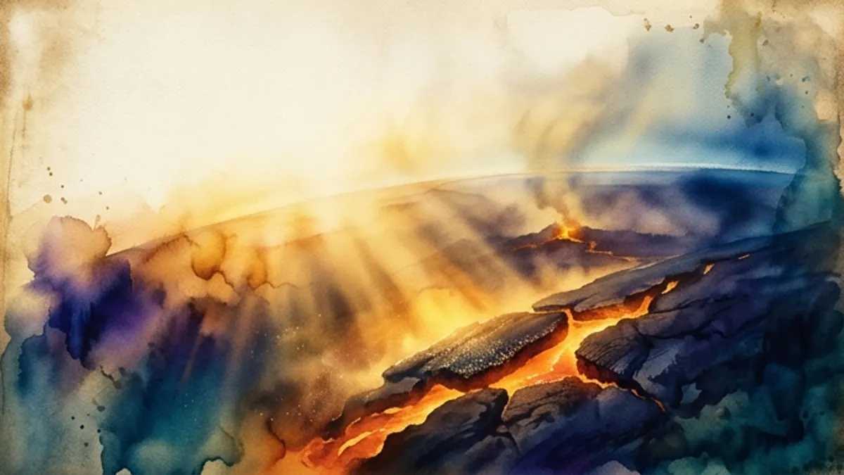 The Earth Grew a Skin